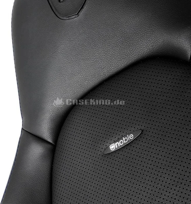 noblechairs Icon Gamingstuhl, schwarz/blau