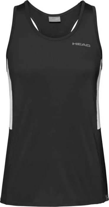 Head Club Funktionsshirt ärmellos schwarz (Damen)