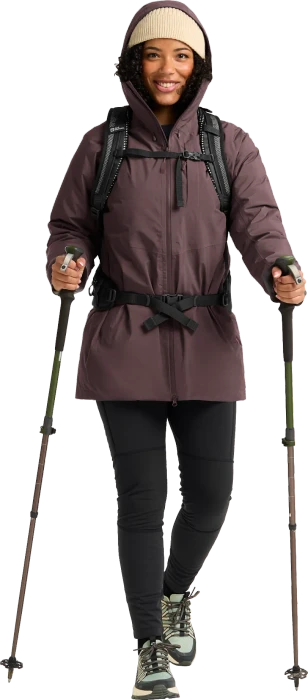 Jack Wolfskin Icecape 2L Down Funktionsjacke sheer plum (Damen)