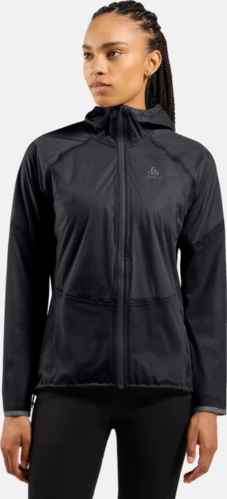 Odlo Dual Dry Performance Knit Laufjacke schwarz (Damen)