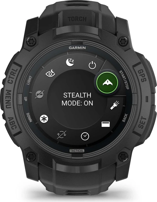 Garmin Instinct 3 Tactical Edition 50mm AMOLED schwarz