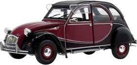 Schuco Solido Citroën 2CV6 Charleston weinrot/schwarz