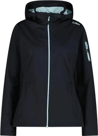 CMP Zip Hood Softshell Funktionsjacke antracite/opale (Damen)