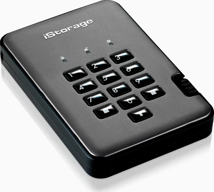 iStorage diskAshur Pro 2 SSD, 2TB, USB-A 3.0