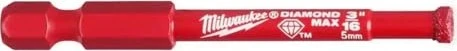 Milwaukee Diamond Max 1/4" Diamant-Bohrkrone, 5mm, 1 Stück