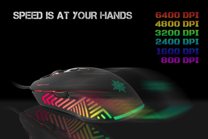 Inca IMG-GT17 RGB Gaming Mouse, USB