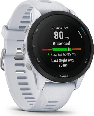 Garmin Forerunner 255 Music whitestone