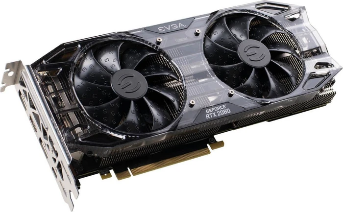 EVGA GeForce RTX 2080 Black Edition Gaming, 8GB GDDR6, HDMI, USB-C, 3x DP