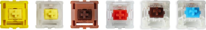 Keychron Gateron Cap V2 Golden-Yellow Switch Set, 35er-Pack