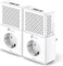 TP-Link Powerline AV1000 Passthrough Starter Kit V2.0, HomePlug AV2, 2x RJ-45, 2er-Pack Vorschaubild