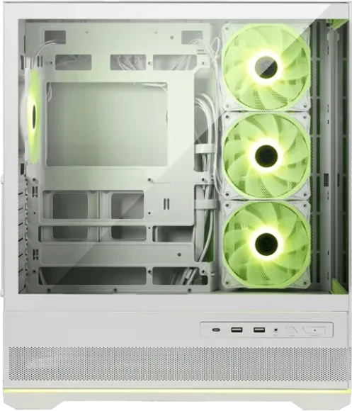 MSI MAG PANO 110R PZ White, Glasfenster