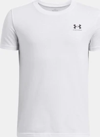 Under Armour Sportstyle Funktionsshirt kurzarm weiß/schwarz (Junior)