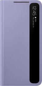 Samsung Clear View Cover für Galaxy S21 violett