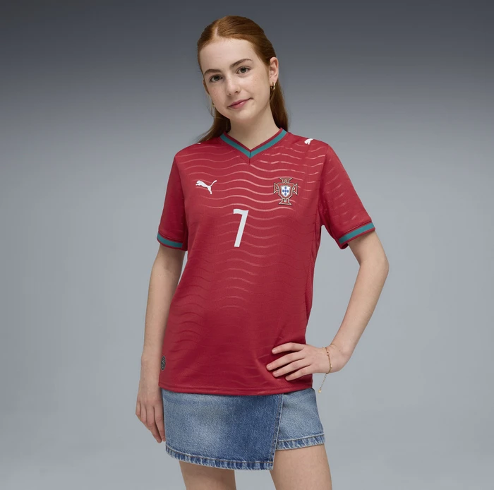 Puma FIFA WM 2026 Portugal Ronaldo Heimtrikot kurzarm (Junior)