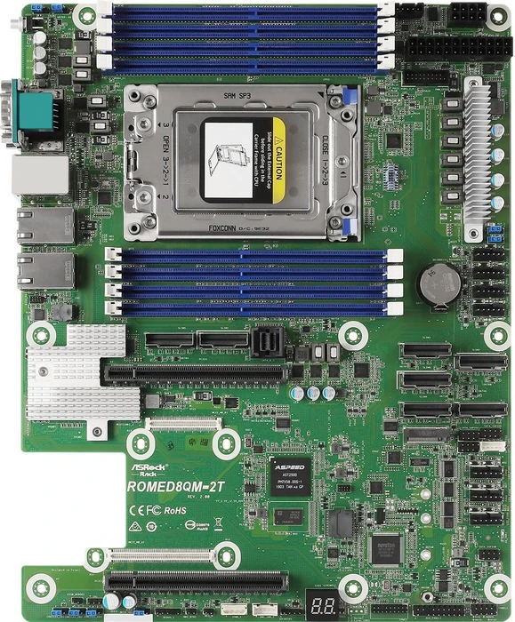 ASRock Rack ROMED8QM-2T (AMD SP3)