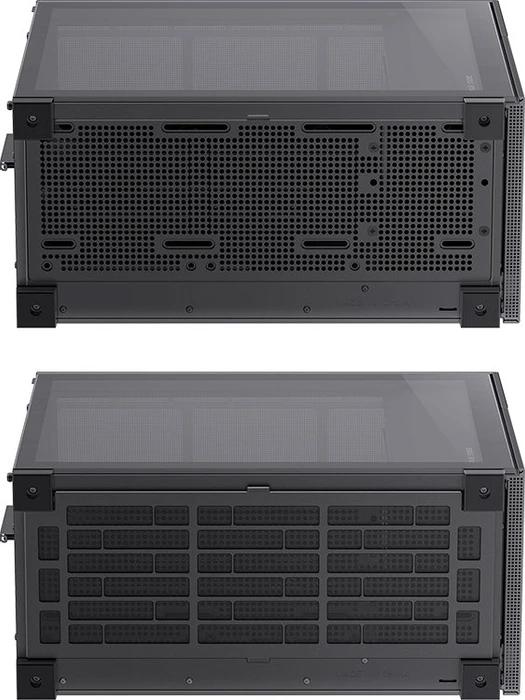 Jonsbo D41 Screen Black, schwarz, Glasfenster