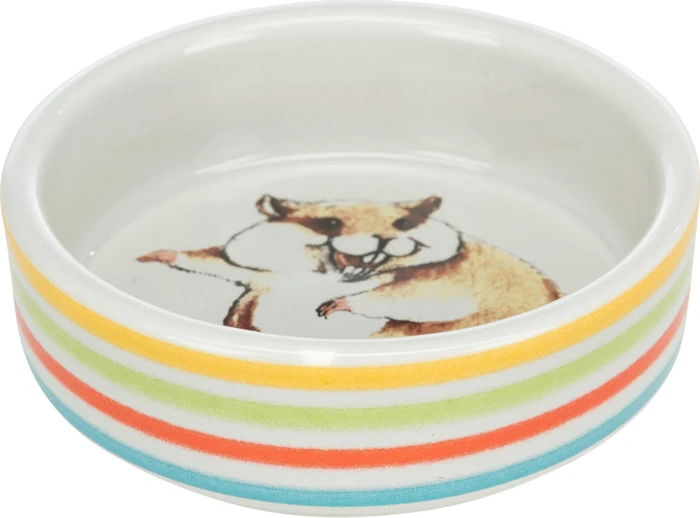 Trixie Keramiknapf, Ø8cm, 80ml, mehrfarbig (60801)