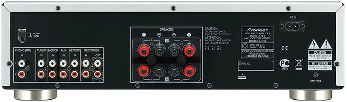 Pioneer A-10 silber