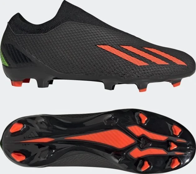 adidas X Speedportal.3 Laceless FG colar black/solar red/solar green