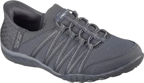 Skechers Slip-Ins Breathe Easy Roll With Me charcoal (Damen)