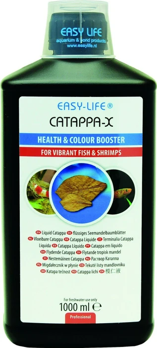 Easy-Life Catappa-X Health & Colour Booster flüssiges Seemandelbaumblatt-Extrakt, 1l
