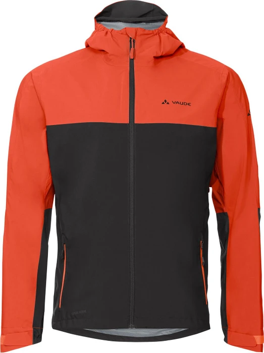 Vaude Moab Rain Fahrradjacke glowing red (Herren)