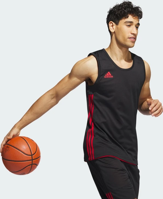 adidas 3G Speed Reversible Trikot ärmellos black/power red (Herren)