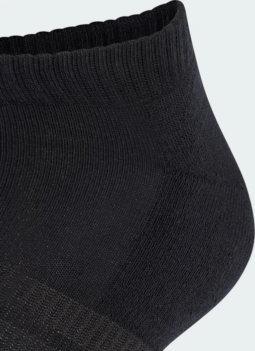 adidas Cushioned Low Cut Socken black/grey two, 3 Paare