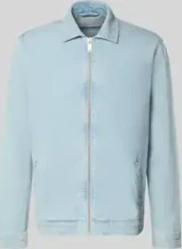 Armedangels Harrington Jeansjacke ice blue (Herren)
