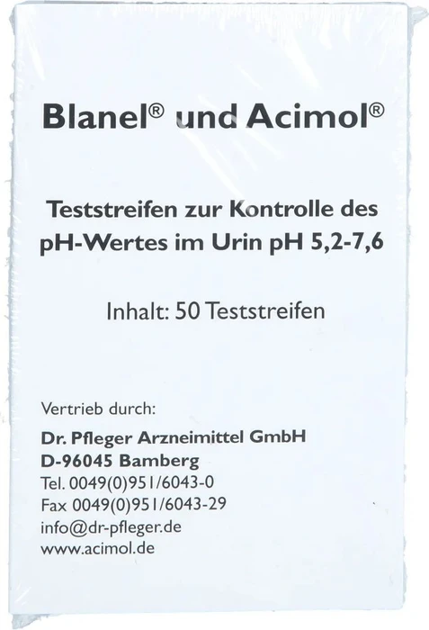 Dr. Pfleger pH-Wert Urin Schnelltest, 50 Stück