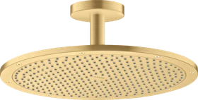 Hansgrohe Axor ShowerSolutions Kopfbrause 350 1jet mit Deckenanschluss brushed goldoptik