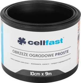 Cellfast Rasenkante 10cm schwarz 9m