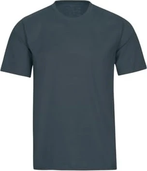 trigema Deluxe Baumwolle T-Shirt kurzarm anthrazit (Herren)
