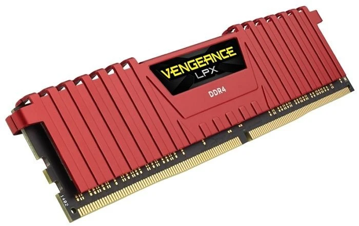 Corsair Vengeance LPX rot UDIMM 32GB Kit, DDR4-3866, CL18-22-22-40