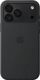 Apple Silikon Case mit MagSafe für iPhone 18 Pro Max schwarz