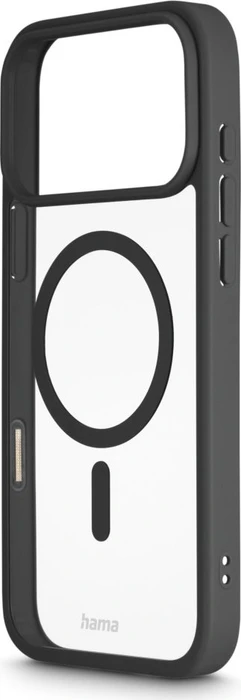 Hama Handyhülle Frame Protect magnetisch für Apple iPhone 17 Pro Max transparent/schwarz