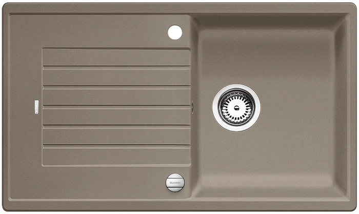 Blanco Zia 5 S Becken reversibel mit Ablauffernbedienung tartufo