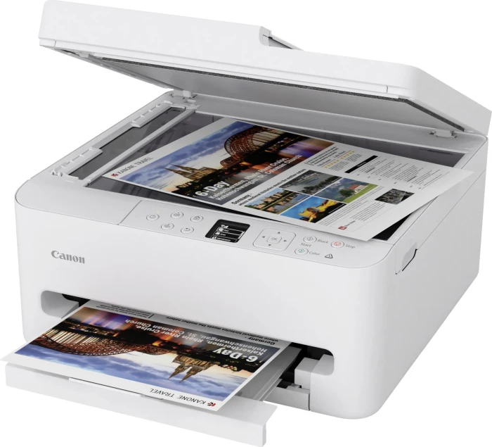 Canon PIXMA TS7550i weiß, Tinte, mehrfarbig