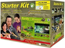 Lucky Reptile Starter Kit Wasserschildkröte, schwarz
