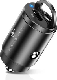 Wicked Chili 30W Kfz Dual USB-C Schnellader schwarz