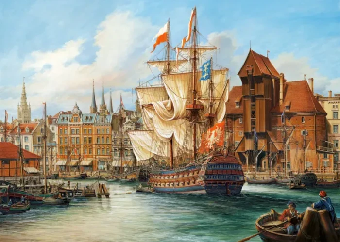 Castorland Copy of The Old Gdansk