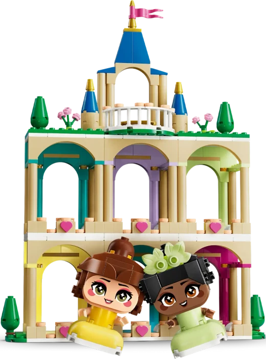 LEGO Disney - Die Mini-Prinzessinnen Belle und Tiana mit ihrem Schloss