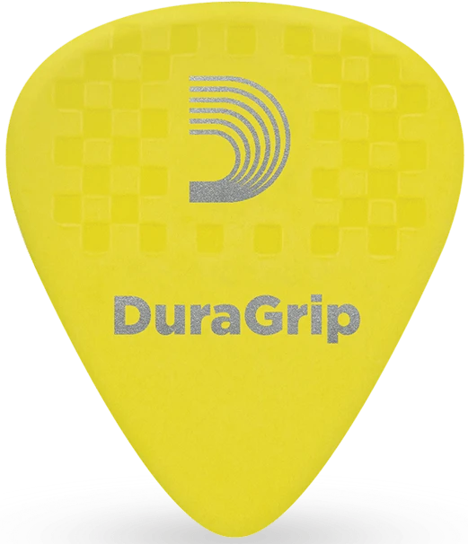 D'Addario Duralin Duragrip Pick, Light/Medium Gauge (.70mm), 10-Pack