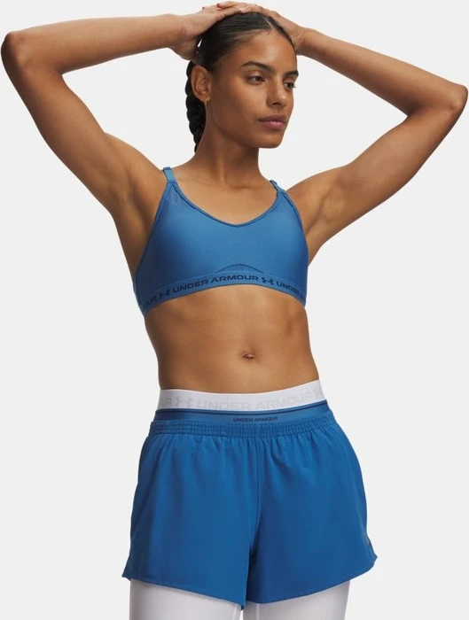 Under Armour Crossback Low Sport-BH aegean blue/blackout navy (Damen)