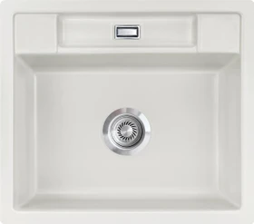 systemceram Bela 57 F Einbau Becken mittig alu