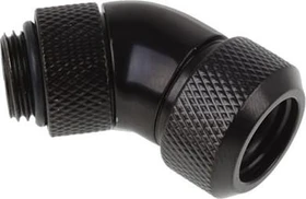 Alphacool Eiszapfen 45° Rohranschluss G1/4" auf 13mm, schwarz