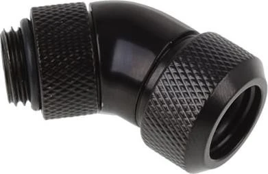 Alphacool Eiszapfen 45° Rohranschluss G1/4" auf 13mm, schwarz