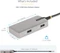 StarTech USB-C 5-in-1 Multiport-Adapter, USB-C 3.0 [Stecker] Vorschaubild