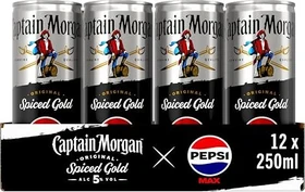 Captain Morgan Spiced Gold & Cola 250ml