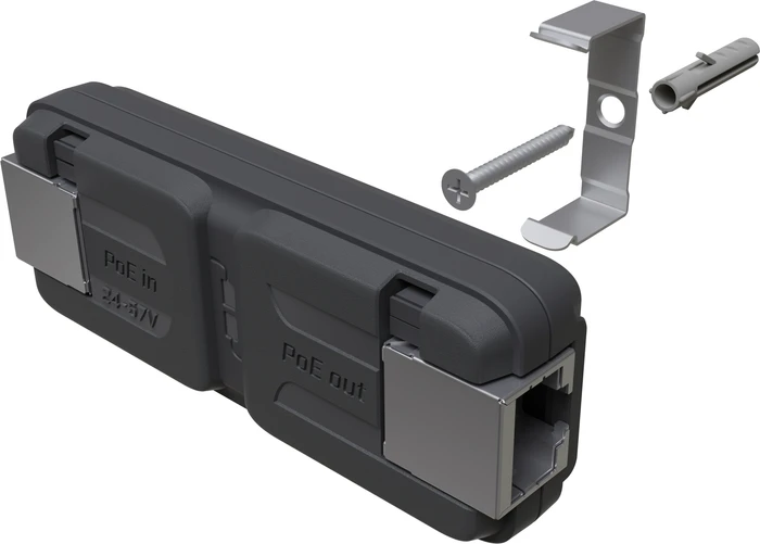 MikroTik Wallmount Gigabit PoE-Extender, 2x RJ-45, PoE+ PD